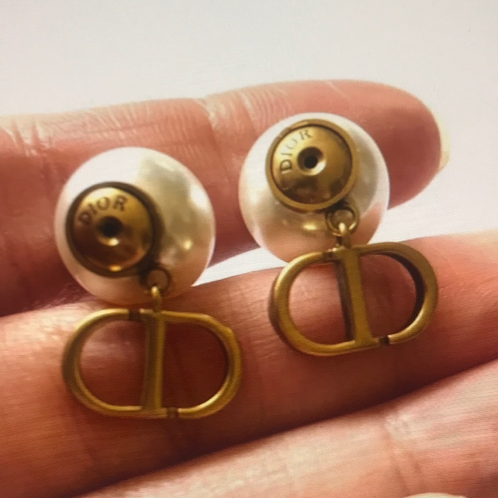 Dior Gold Earrings